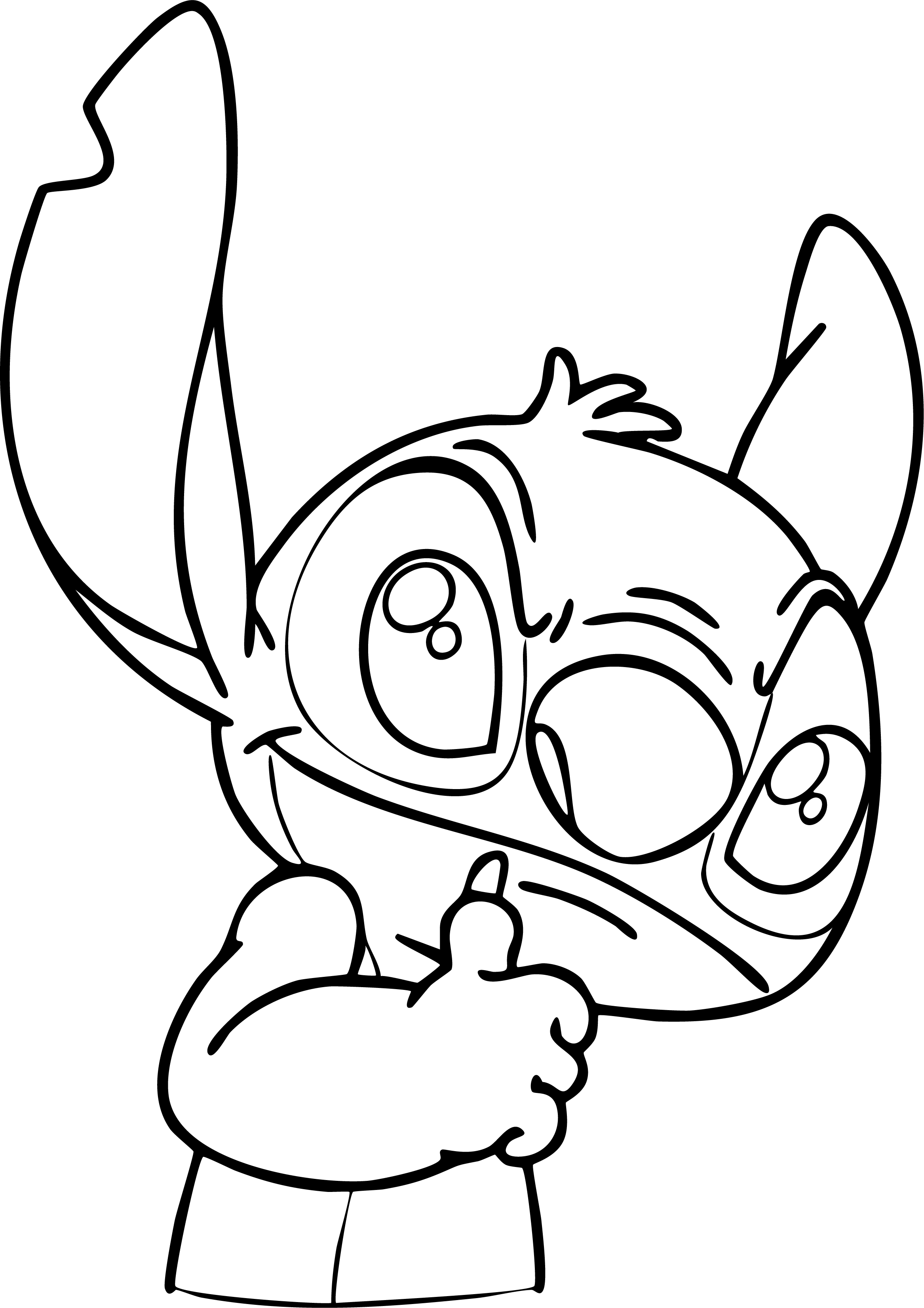 Stitch Coloring Pages